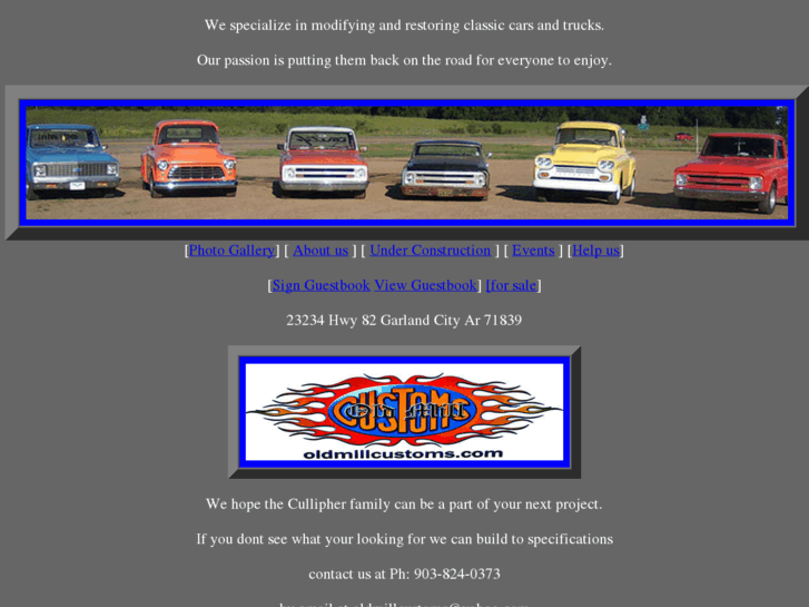 www.oldmillcustoms.com