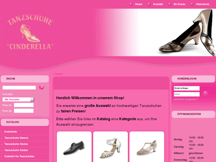 www.tanzschuhe-cinderella.com