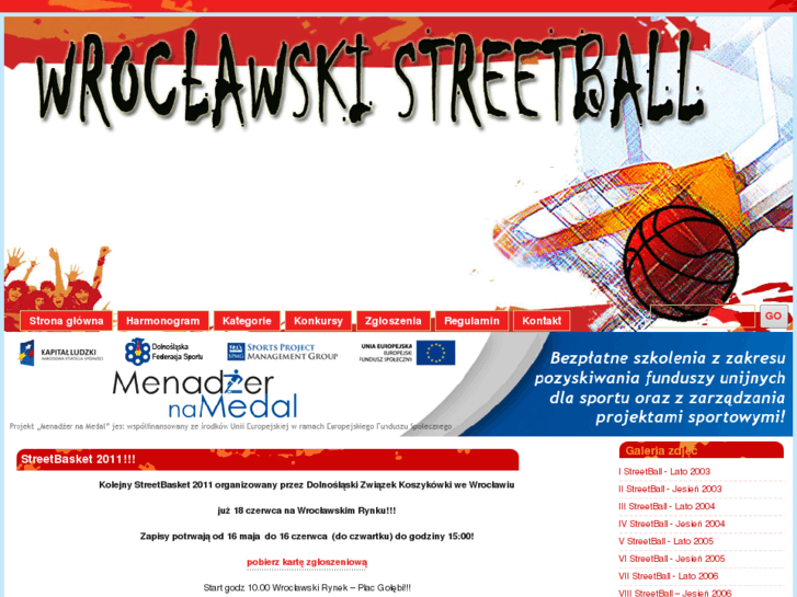 www.wroclawskistreetball.pl