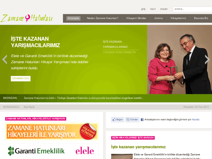 www.zamanehatunlari.com