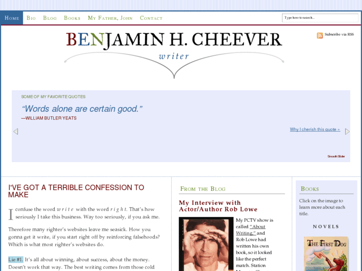 www.benjaminhcheever.com