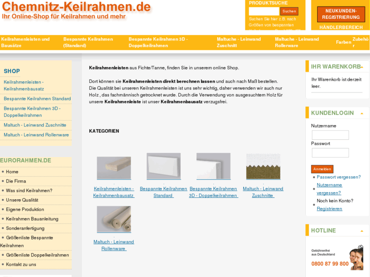 www.bespannte-keilrahmen.biz