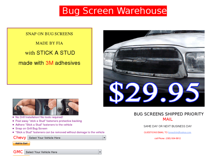 www.bugscreenwarehouse.com