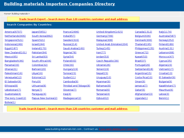 www.building-materials-list.com