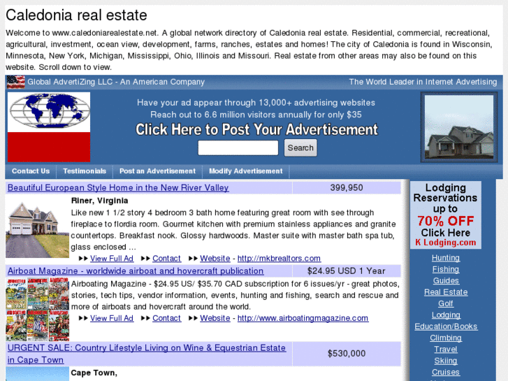 www.caledoniarealestate.net