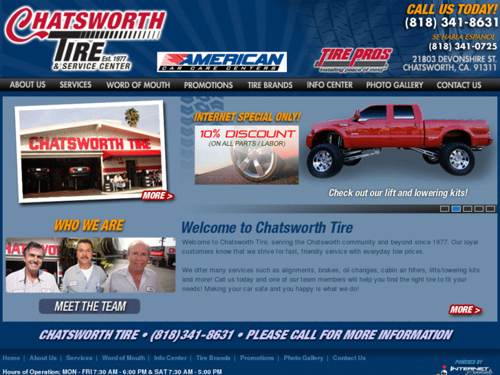 www.chatsworthtire.com