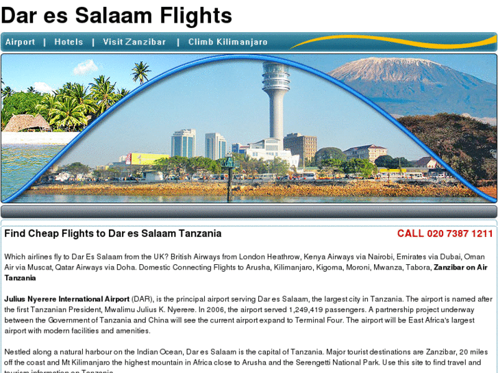 www.daressalaamflights.com