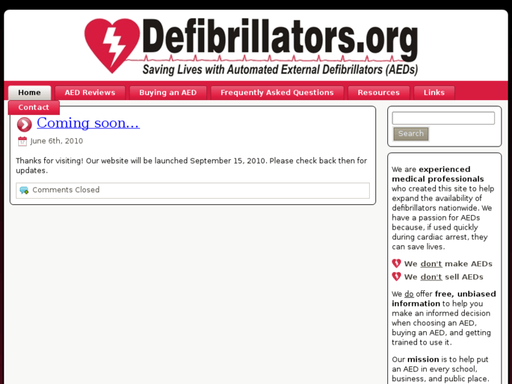 www.defibrillators.org