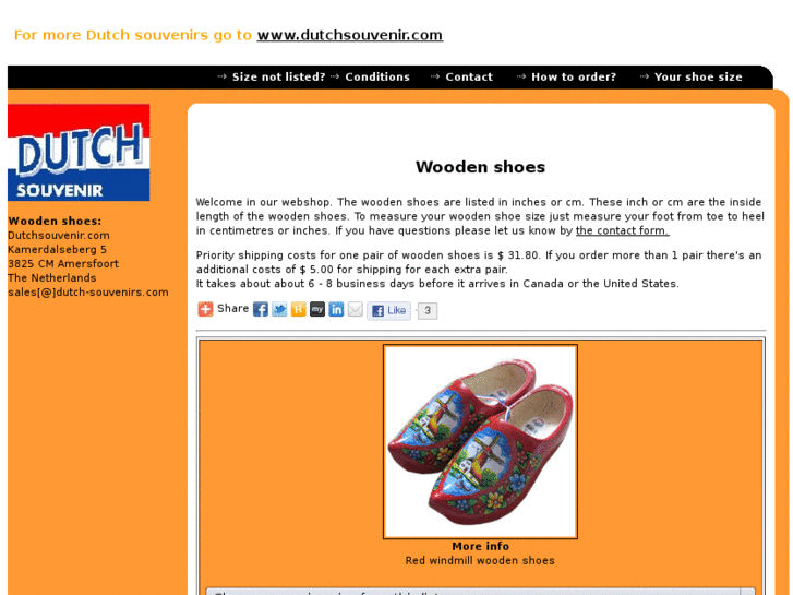 www.dutch-souvenirs.com