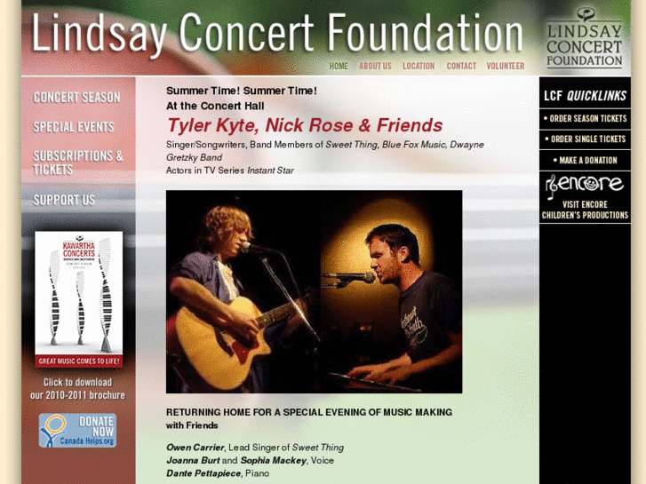 www.lindsayconcertfoundation.com