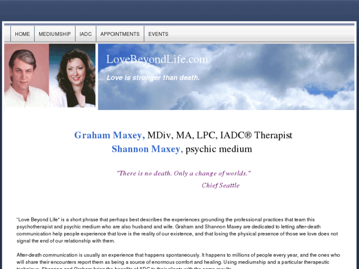 www.lovebeyondlife.com