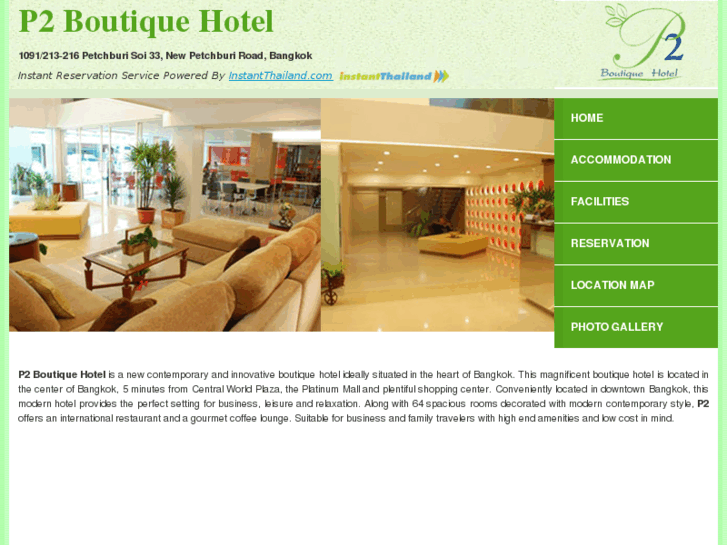 www.p2boutiquehotelbangkok.com