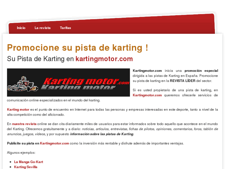 www.pistasdekarting.com