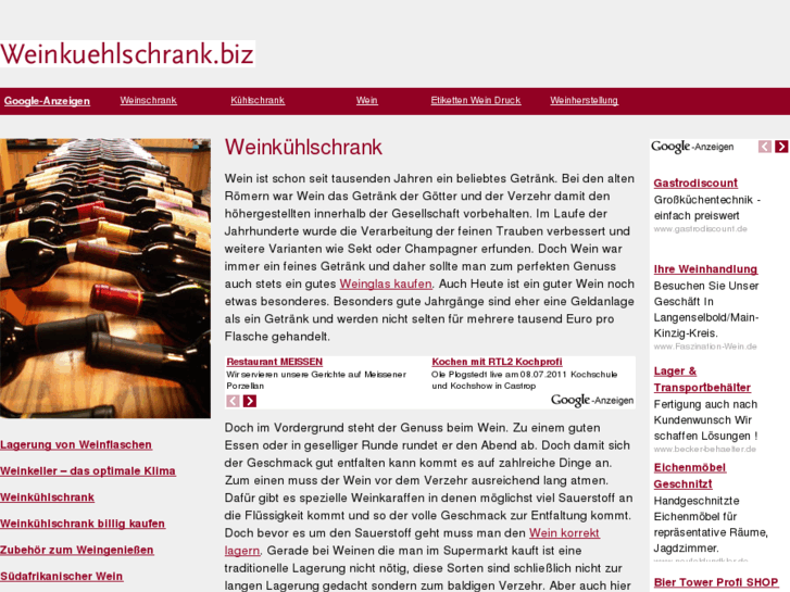 www.weinkuehlschrank.biz