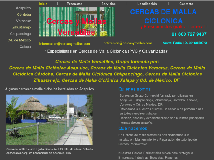 www.cercasdemalla.com.mx