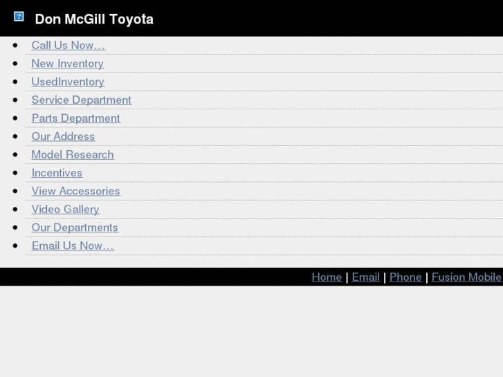 www.donmcgilltoyota.mobi