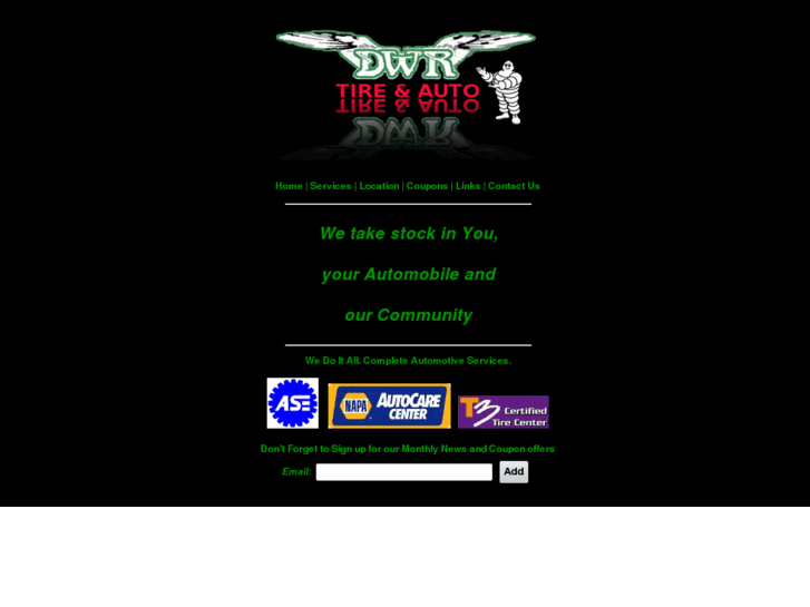 www.dwrtireandauto.com