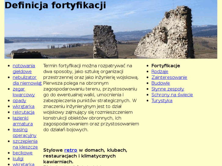www.fortyfikacje.info
