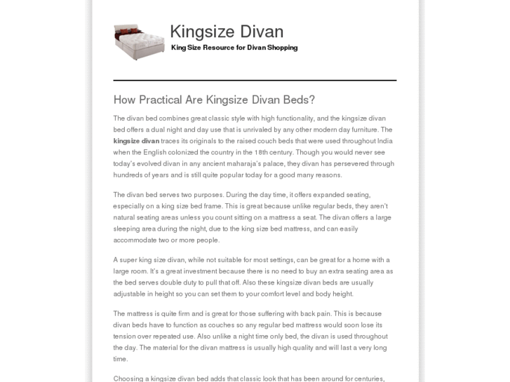 www.kingsizedivan.org