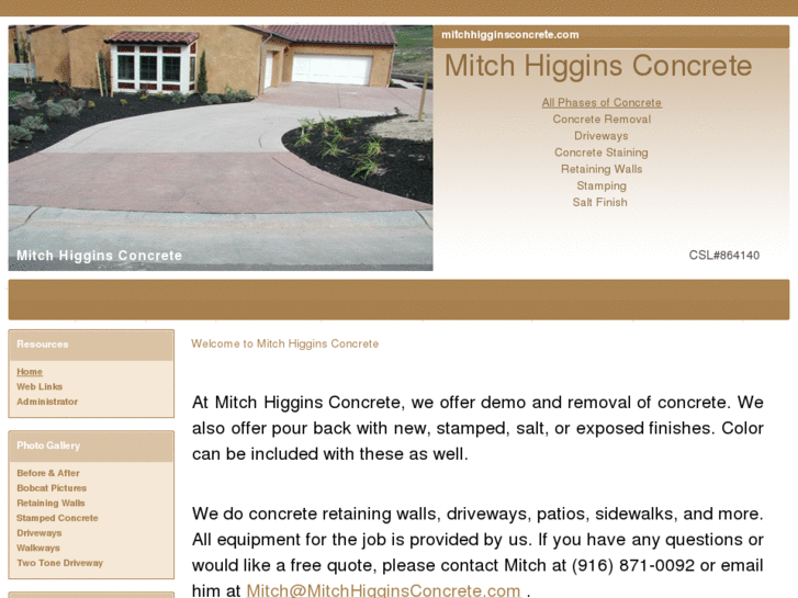 www.mitchhigginsconcrete.com