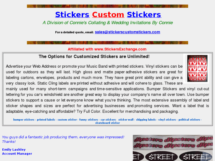 www.stickerscustomstickers.com