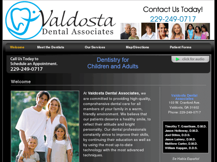 www.valdostadentalassociates.com