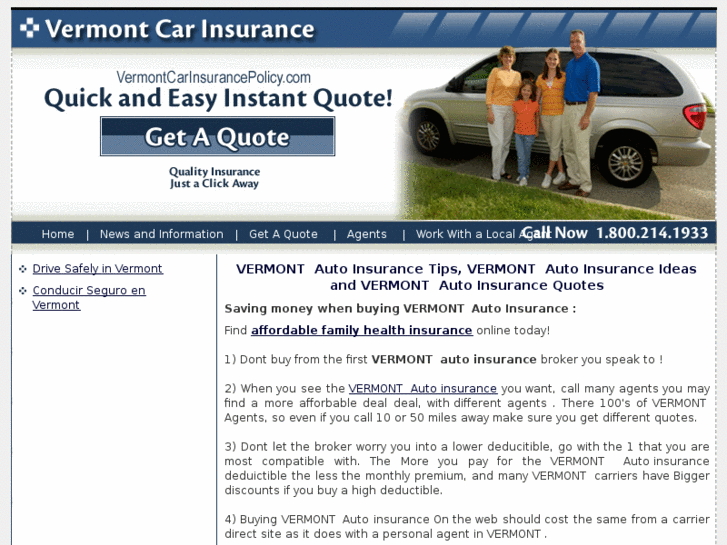 www.vermontcarinsurancepolicy.com