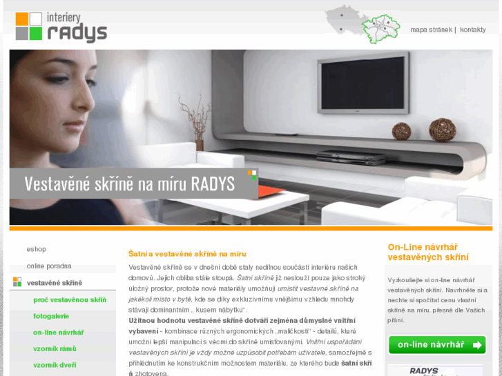 www.vestavene-skrine-radys.cz