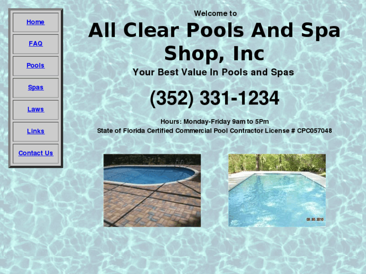 www.allclearpoolandspashop.com