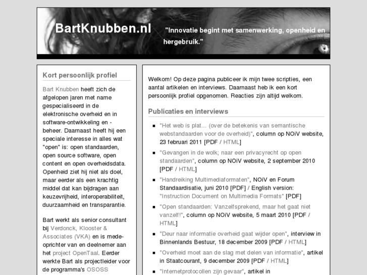 www.bartknubben.nl