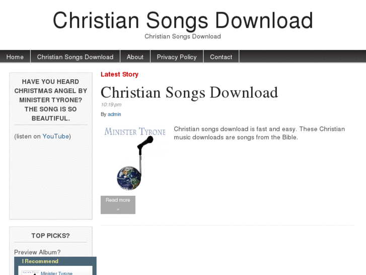 www.christiansongsdownload.com