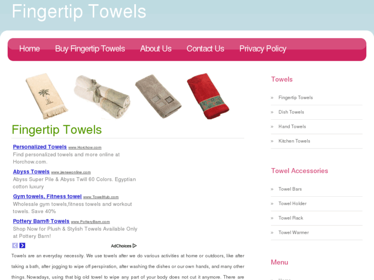 www.fingertiptowels.org