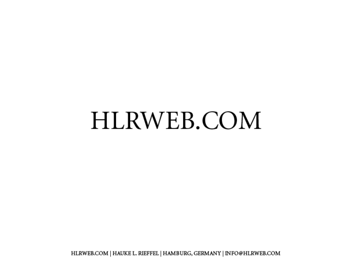 www.hlrweb.com