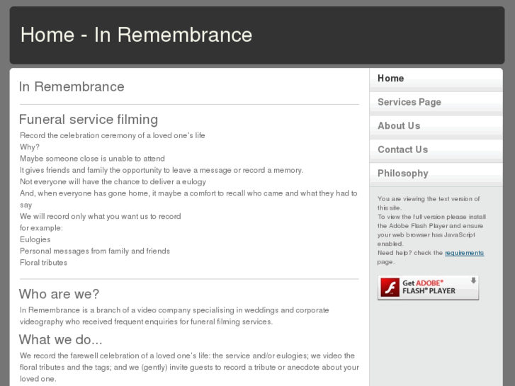 www.in-remembrance.co.uk