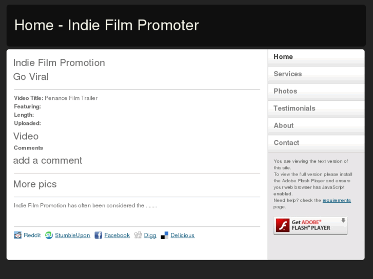 www.indiefilmpromotion.com