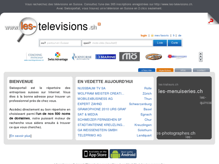 www.les-televisions.ch