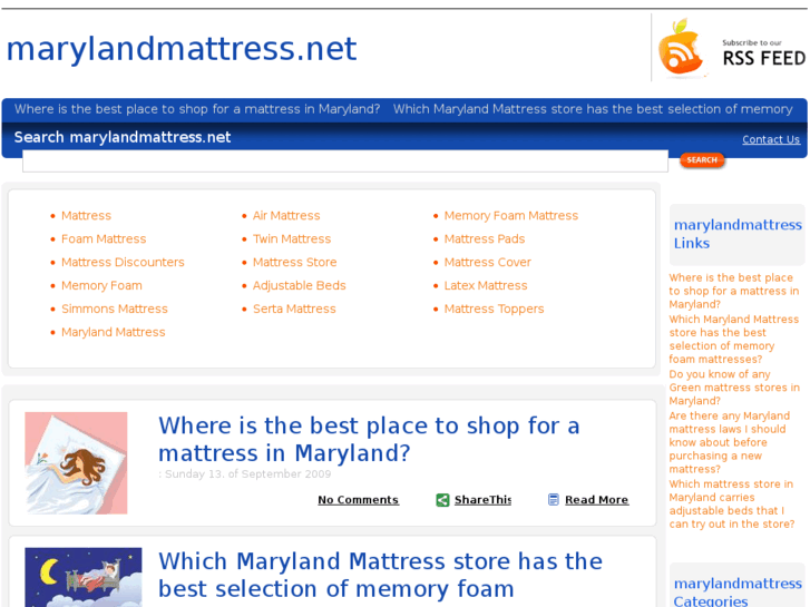 www.marylandmattress.net