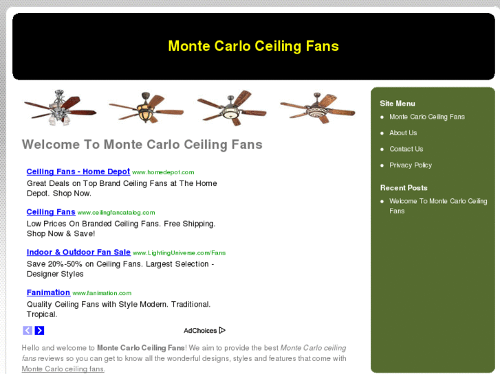 www.montecarloceilingfans.org