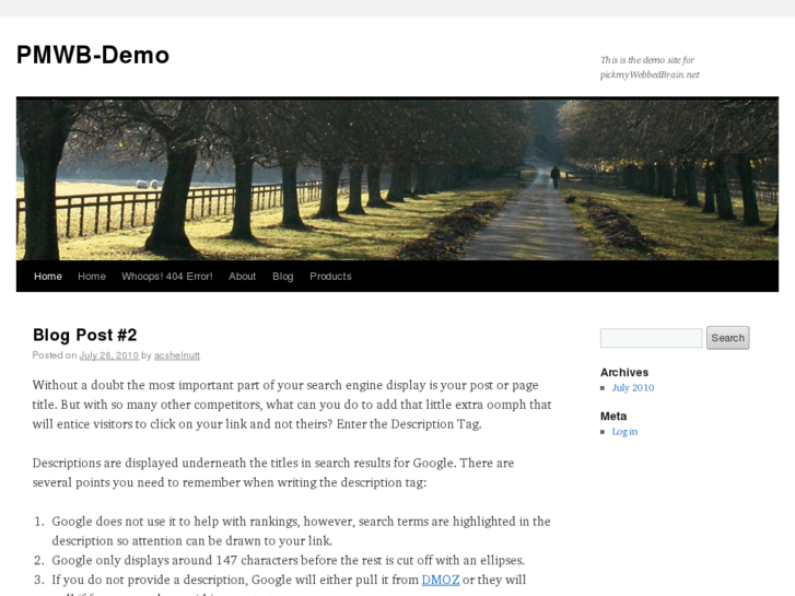 www.pmwb-demo.net