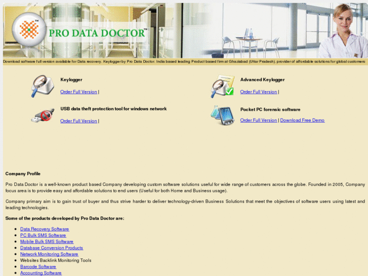 www.prodatadoctor.in