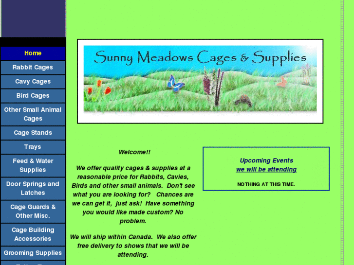 www.sunnymeadowscages.com