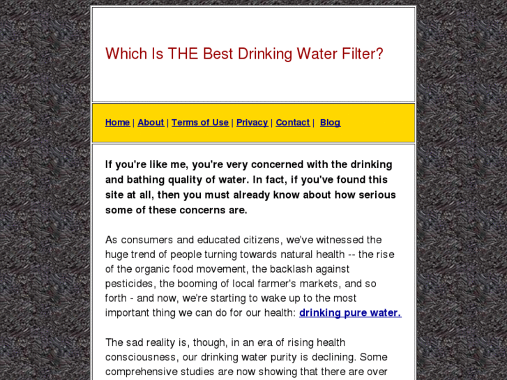 www.bestdrinkingwaterfilter.com