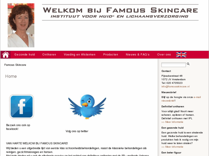 www.famousskincare.nl