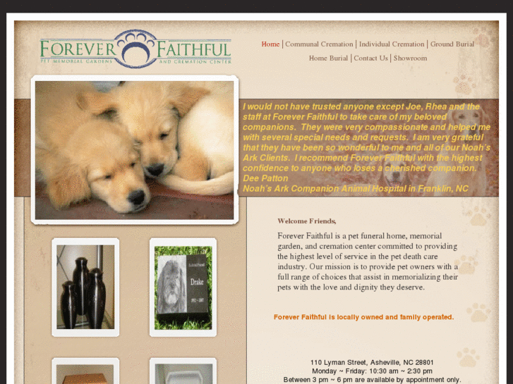 www.foreverfaithfulpet.com