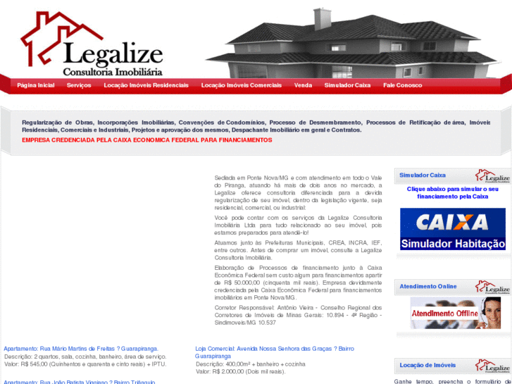 www.legalizeimobiliaria.com.br