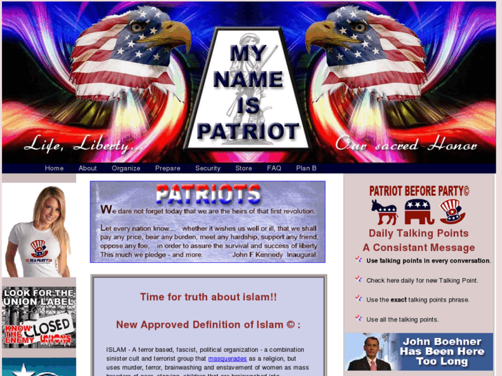 www.mynameispatriot.com