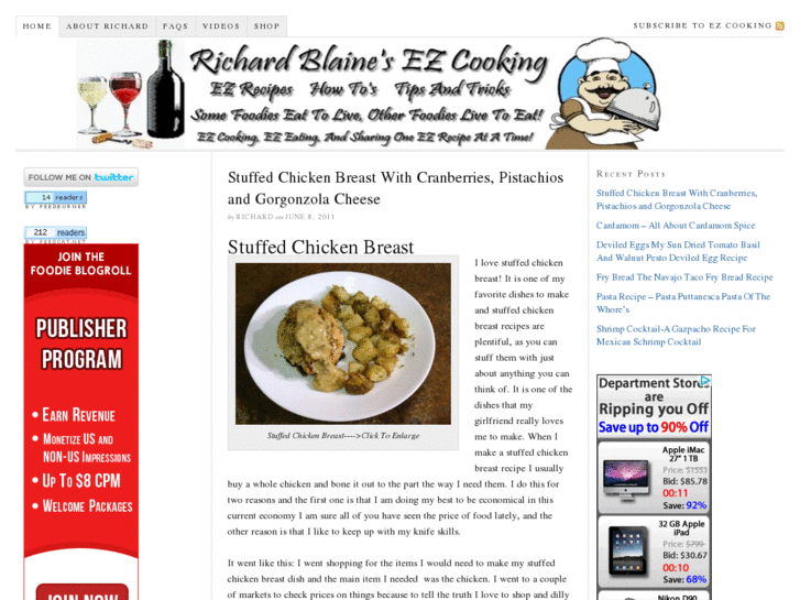 www.richardblainesezcooking.com