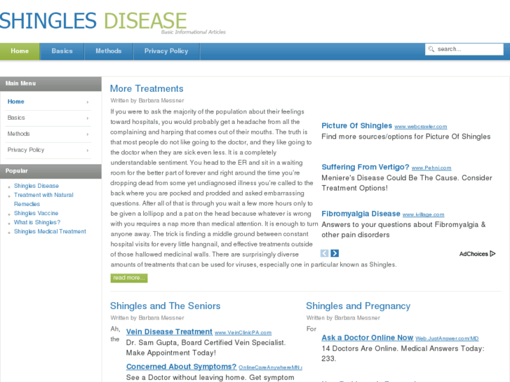 www.shinglesdisease.org