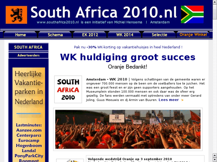 www.southafrica2010.nl