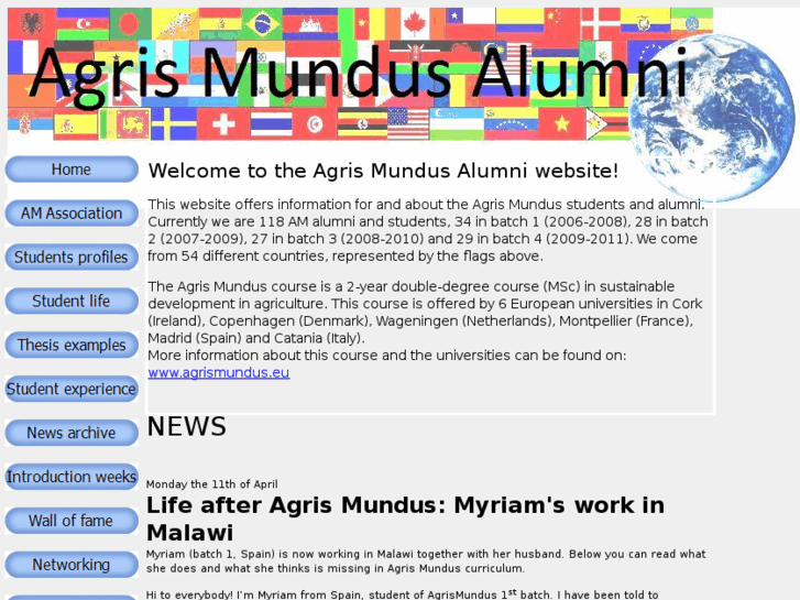 www.agrismundusalumni.org